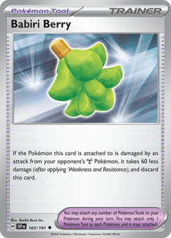 Babiri Berry #163 — Pokemon Surging Sparks