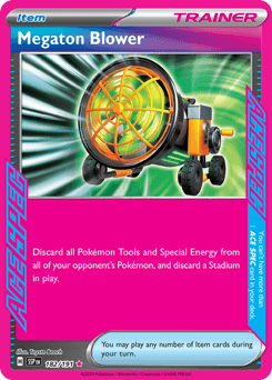 Megaton Blower #182 — Pokemon Surging Sparks