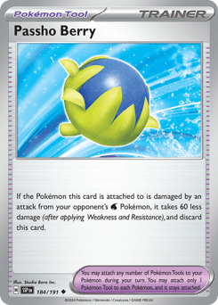 Passho Berry #184 — Pokemon Surging Sparks