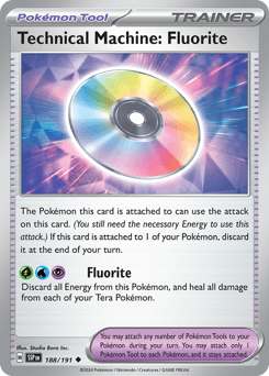 Technical Machine: Fluorite #188 — Pokemon Surging Sparks