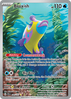 Bruxish #200 — Pokemon Surging Sparks