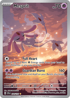Mesprit #204 — Pokemon Surging Sparks