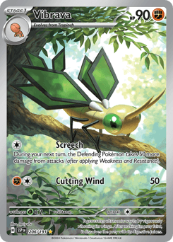 Vibrava #206 — Pokemon Surging Sparks