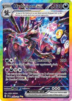 Hydreigon ex #240 — Pokemon Surging Sparks