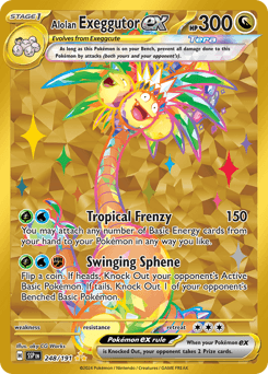 Alolan Exeggutor ex #248 — Pokemon Surging Sparks