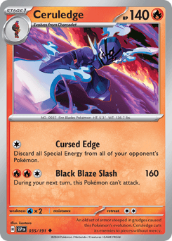Ceruledge #35 — Pokemon Surging Sparks