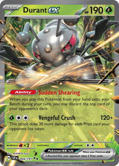 Durant ex #4 — Pokemon Surging Sparks