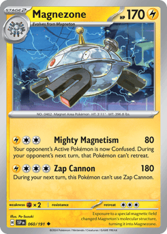 Magnezone #60 — Pokemon Surging Sparks