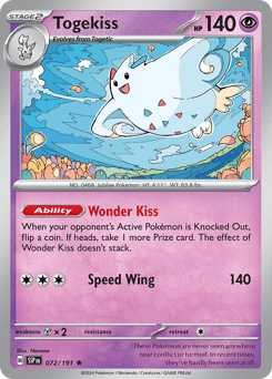 Togekiss #72 — Pokemon Surging Sparks