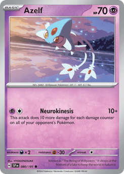 Azelf #80 — Pokemon Surging Sparks