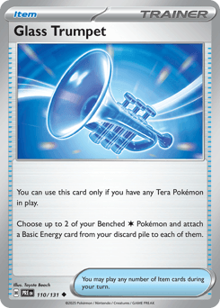 Glass Trumpet #110 — Pokemon Prismatic Evolutions