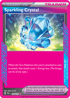 Sparkling Crystal #129 — Pokemon Prismatic Evolutions