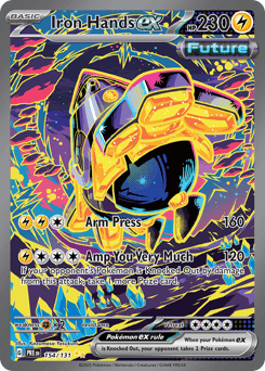 Iron Hands ex #154 — Pokemon Prismatic Evolutions