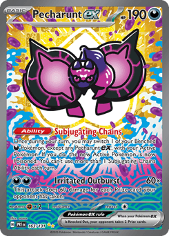 Pecharunt ex #163 — Pokemon Prismatic Evolutions