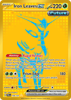 Iron Leaves ex #176 — Pokemon Prismatic Evolutions
