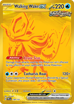 Walking Wake ex #178 — Pokemon Prismatic Evolutions
