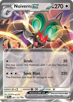 Noivern ex #91 — Pokemon Prismatic Evolutions