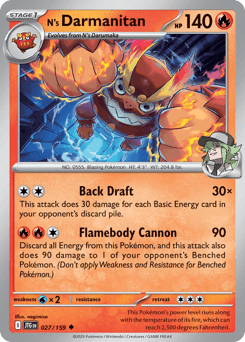 N's Darmanitan #27 — Pokemon Journey Together