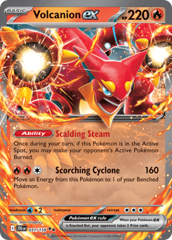 Volcanion ex #31 — Pokemon Journey Together