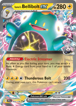 Iono's Bellibolt ex #53 — Pokemon Journey Together