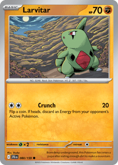 Larvitar #80 — Pokemon Journey Together
