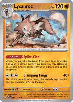 Lycanroc #85 — Pokemon Journey Together