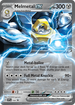 Melmetal Ex #104 — Pokemon Promo