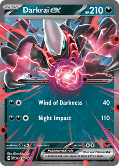Darkrai Ex #110 — Pokemon Promo