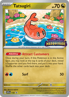 Tatsugiri #118 — Pokemon Promo
