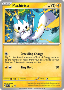 Pachirisu #158 — Pokemon Promo