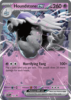 Houndstone Ex #162 — Pokemon Promo