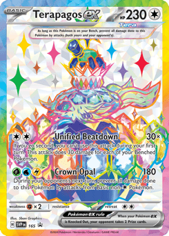 Terapagos Ex #165 — Pokemon Promo