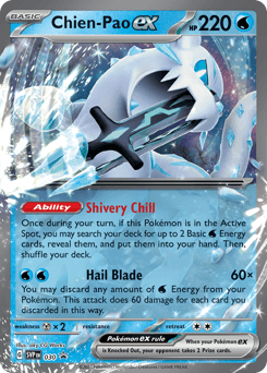 Chien-Pao ex #30 — Pokemon Promo