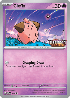 Cleffa #37 — Pokemon Promo