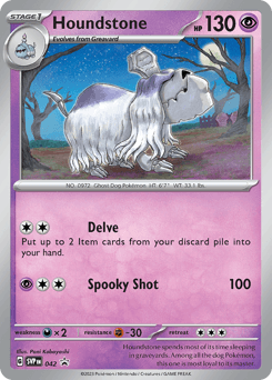 Houndstone #42 — Pokemon Promo