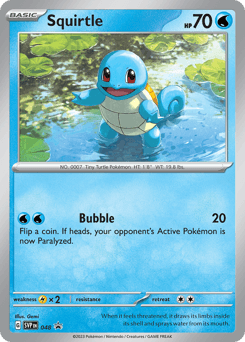 Squirtle #48 — Pokemon Promo