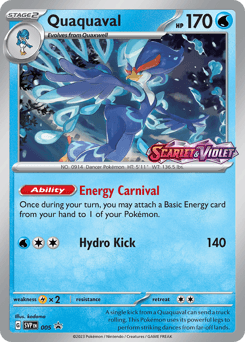 Quaquaval #5 — Pokemon Promo