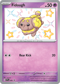 Fidough #69 — Pokemon Promo