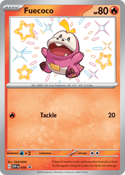 Fuecoco #79 — Pokemon Promo