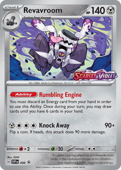 Revavroom #8 — Pokemon Promo