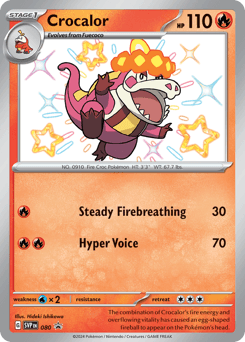 Crocalor #80 — Pokemon Promo