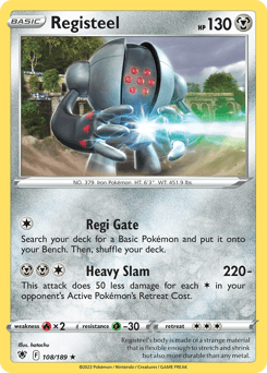 Registeel #108 — Pokemon Astral Radiance