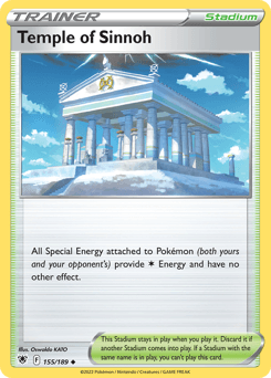 Temple of Sinnoh #155 — Pokemon Astral Radiance