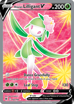 Hisuian Lilligant V #162 — Pokemon Astral Radiance