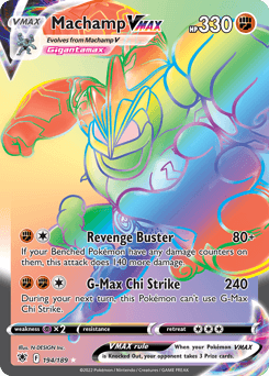 Machamp VMAX #194 — Pokemon Astral Radiance