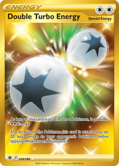 Double Turbo Energy #216 — Pokemon Astral Radiance