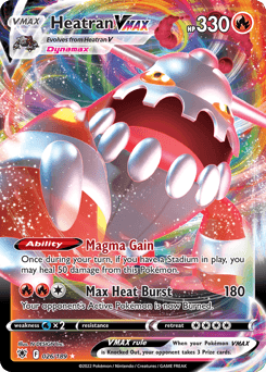 Heatran VMAX #26 — Pokemon Astral Radiance