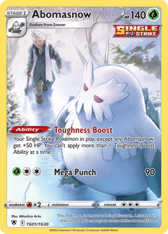 Abomasnow #TG01 — Pokemon Astral Radiance