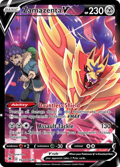 Zamazenta V #TG22 — Pokemon Astral Radiance