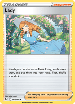 Lady #159 — Pokemon Lost Origin